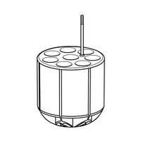エッペンドルフ・ハイマック・テクノロジーズ アダプター 17.5×100mm Sー4x400用 5910 709.005 1セット（直送品）
