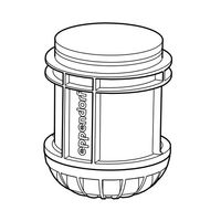 エッペンドルフ・ハイマック・テクノロジーズ アダプター 250mL Sー4x400用 5910 705.000 1セット（直送品）