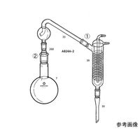 桐山製作所 キュルダール蒸留装置 AB24A-2-2 1セット 64-1060-30（直送品）