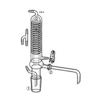 桐山製作所 蒸留水用冷却器 C39-2-1 1個 64-1062-67（直送品）