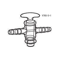 桐山製作所 アダプター（コック付） V76S-3-1 1個 64-1066-70（直送品）