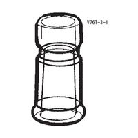 桐山製作所 栓（メス） V76T-3