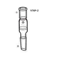 桐山製作所 アダプター フィルター付 V76P-2-1 1個 64-1066-48（直送品）