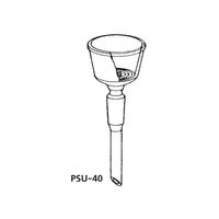 桐山製作所 ポリエチレン（PE）製桐山ロートR PSU-40 1個 64-1075-13（直送品）