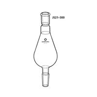 桐山製作所 水質等分析用蒸留・濃縮装置部品 JS21-300 1個 64-1076-27（直送品）