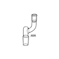 桐山製作所 水質等分析用蒸留・濃縮装置部品 JS35 1個 64-1076-44（直送品）