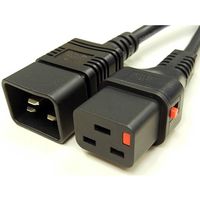 エイム電子 ロック電源ケーブル 5m APW15-C20/C19LK-05 1本 64-1245-89（直送品）