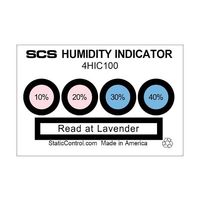 DESCO JAPAN 湿度表示カード 10%ー20%ー30%ー40% 100枚 4HIC100 1セット(100枚) 64-2944-78（直送品）