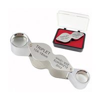 ジーネット ダブルレンズルーペ GSL1154 1個 64-3266-18（直送品）