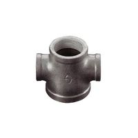 リケン 白 4方異径クロス(バンド付) ZD-B4_65AX65AX25AX25 1個 64-3300-82（直送品）