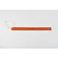 スリーハイ シリコンラバーヒーター100V 60W 25mm×300mm リード線300mm SR100-60-25-300 1枚（直送品）