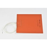 スリーハイ シリコンラバーヒーター100V 150W 125mm×150mm リード線300mm SR100-150-125-150 1枚（直送品）