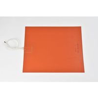 スリーハイ シリコンラバーヒーター100V 600W 250mm×300mm リード線300mm SR100-600-250-300 1枚（直送品）