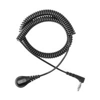 DESCO JAPAN コイルコード マグネット嵌合 黒 L型端子