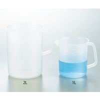 テラオカ PP手付きビーカー (2L) PP-2 1個 63-5521-52（直送品）