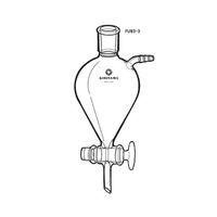 桐山製作所 溶媒受分液ロート FU83-3-1 1個 63-6524-47（直送品）