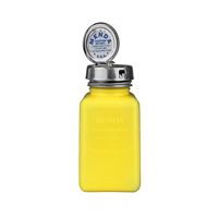DESCO JAPAN 静電気拡散性ボトル 黄色 ピュアテイク HDPE 35268 1個 64-2943-86（直送品）