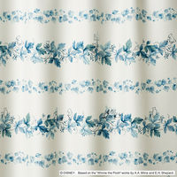 スミノエ DISNEY セミオーダー カーテン プー リース 2900×1950mm ブルー １セット(2枚入)（直送品）