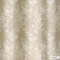 スミノエ DISNEY セミオーダー カーテン アリス スウィートフラワー 2900×1700mm ベージュ １セット(2枚入)（直送品）