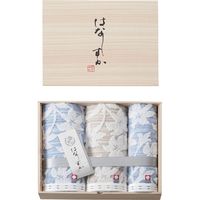 【ギフト包装】スタイレム瀧定大阪　はなしずか　フェイス・ハンドタオルセット（木箱入）　22-0139-040　1個（直送品）