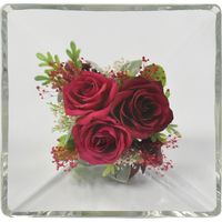 【ギフト包装】アートプリントジャパン　ボトルフラワー14角　22-0294-098　1個（直送品）