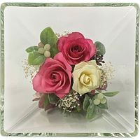 【ギフト包装】アートプリントジャパン　ボトルフラワー14角　22-0294-101　1個（直送品）