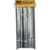アイ・ジー・オー IGOツイストタイ　ペット・タイ　銀　4ｍｍ×15ｃｍ PSV-0415 1袋（1000本入り）（直送品）