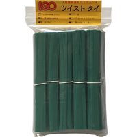 アイ・ジー・オー IGOツイストタイ ビニール・タイ 緑 4mm×12cm VGR-0412 1袋(1000本)