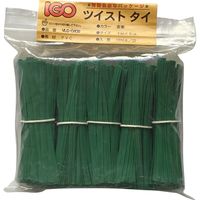 アイ・ジー・オー IGOツイストタイ　ビニール・タイ　若葉　4ｍｍ×8ｃｍ VLG-0408 1袋（1000本入り）（直送品）