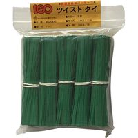 アイ・ジー・オー IGOツイストタイ　ビニール・タイ　若葉　4ｍｍ×10ｃｍ VLG-0410 1袋（1000本入り）（直送品）