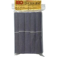 アイ・ジー・オー IGOツイストタイ　紙・タイ　紫　4ｍｍ×12cm WSI-VI-0412 1袋（1000本入り）（直送品）
