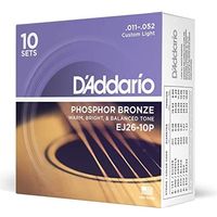 D’Addario ギター弦 EJ26-10P　C.Light 011-052 1箱(1個入)（直送品）