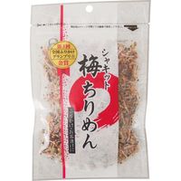 【10袋セット】　澤田食品　澤田食品　シャキット梅ちりめん（80ｇ）　22-0366-099　（直送品）