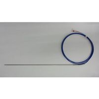スリーハイ 温度センサー【熱電対K】シースタイプ(クラス2 ガラス被覆3.0m)SUSシースφ3.2:500mm TH-8182 1本（直送品）