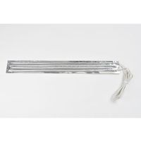 スリーハイ アルミ箔ヒーター100V 30W 50mm×400mm リード線1m AL100-30-50-400 1枚 64-3426-95（直送品）