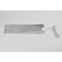 スリーハイ アルミ箔ヒーター100V 60W 100mm×400mm リード線1m AL100-60-100-400 1枚（直送品）