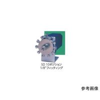 VICI マルチポジションSDバルブ MWタイプ 6ポジション エアー駆動式 1/16” A4CSD6MWE 1パック(1台)（直送品）