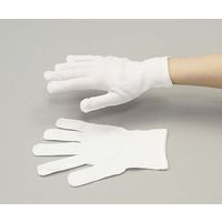 アズワン ナイロン手袋(シリコンフリー) 中厚手タイプ 1双包装50双入 64-3726-59 1袋(50双)（直送品）