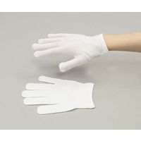 アズワン ナイロン手袋(シリコンフリー) 薄手タイプ 1双包装50双入 64-3726-61 1袋(50双)（直送品）
