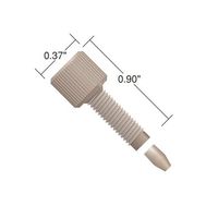 IDEX（アイデックス） フィンガータイト 2pc PEEK（ロング）（10pk） F-330X 1セット（10個） 64-3954-96（直送品）