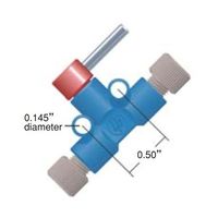 IDEX 2ーウェイバルブ 1/8'' P-783 1個 64-3956-39（直送品）