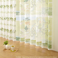スミノエ DISNEY セミオーダー レースカーテン プー 100エーカーノモリ 1600×1890mm ミックス １セット(2枚入)（直送品）