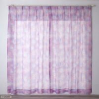 スミノエ DISNEY セミオーダー レースカーテン プリンセス シーザライトボイル 1800×1790mm パープル １セット(2枚入)（直送品）
