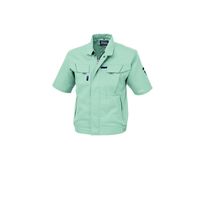 ジーベック サワークロス半袖ブルゾン モスグリーン LL 7561ー61ーLL 7561 1着（直送品）