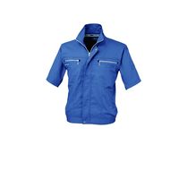 ジーベック（XEBEC） クールボディー半袖ブルゾンー406-クールブルー 9651