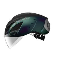 オージーケーカブト ヘルメット AEROーR2 XS/S(54ー56cm) マットトランスグリーン 20607579 1個（直送品）