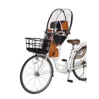 オージーケー技研 RCFー009 ヘッドレスト付フロントチャイルドシート用レインカバー ブラック RCF-009BK 1枚（直送品）