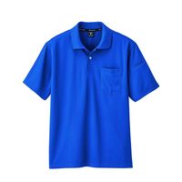 ジーベック（XEBEC） 静電半袖ポロシャツー46-ロイヤルブルー 6010