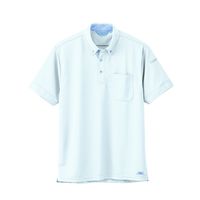 ジーベック クールビズ半袖ポロシャツ シロ 5L 6180ー32ー5L 6180 1着（直送品）
