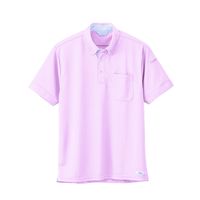 ジーベック（XEBEC） クールビズ半袖ポロシャツー75-ピンク 6180